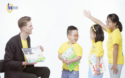 Phương pháp STEAM mang lại hứng thú học tiếng Anh cho trẻ em.